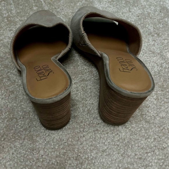 Franco Sarto Beige Wedge Sandals, Size 6,5 - Picture 4 of 6